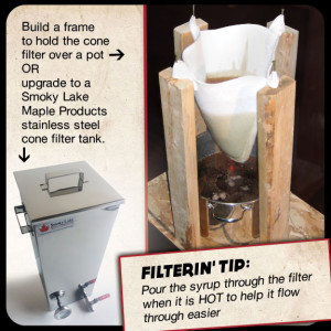 Filtering Maple Syrup