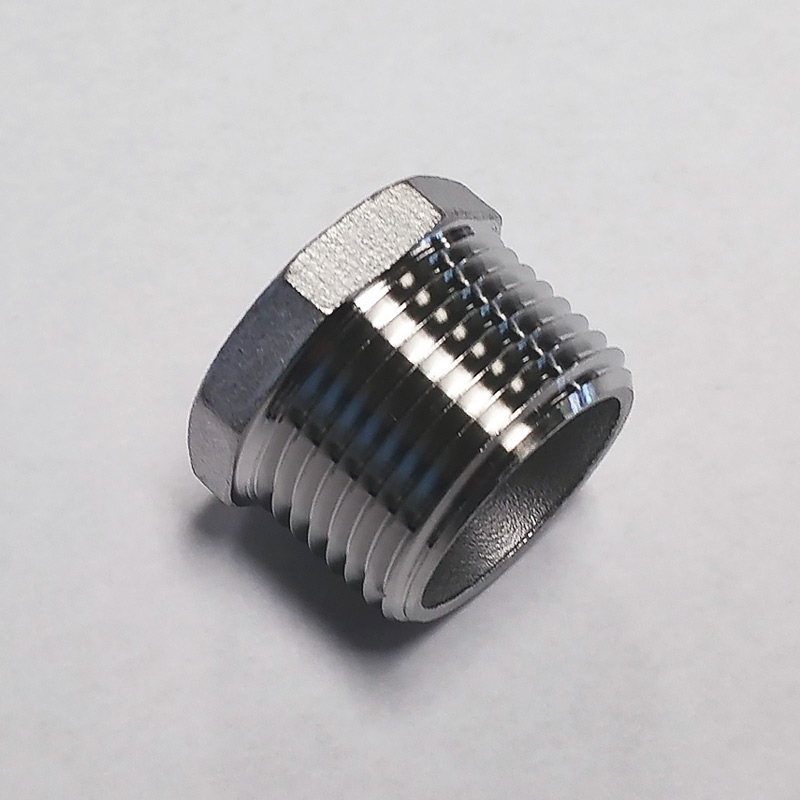 Stainless Steel Hex Plug – 3/4" NPT
