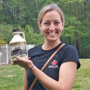 Jessica and I were so happy to take home a quart of their syrup.