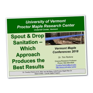 Fact Sheet from University of Vermont