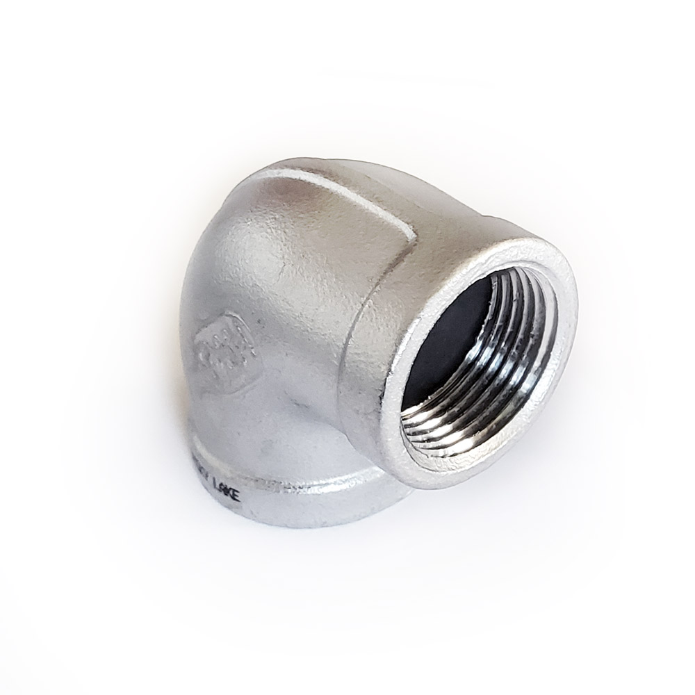 90 degree elbow, 3/4 inch NPT