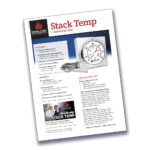 Stack Temperature Thermometer Instruction Sheet Image