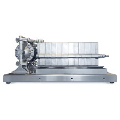Stainless Steel Filter Press, 20 Filter, Air Pump