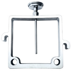 Filter Press Window Plate with Thermometer Upgrade