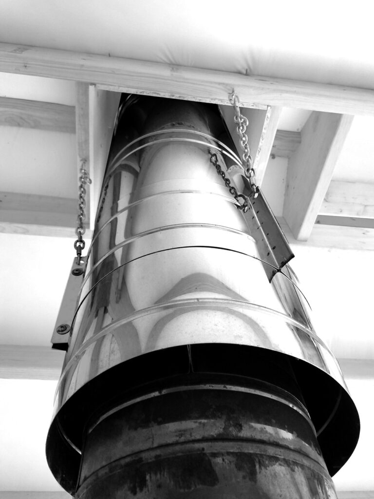 Double Wall Exhaust Install Example