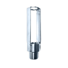 Stainless Steel Base Seat with Support for Sight Glasses, 1/2" NPT