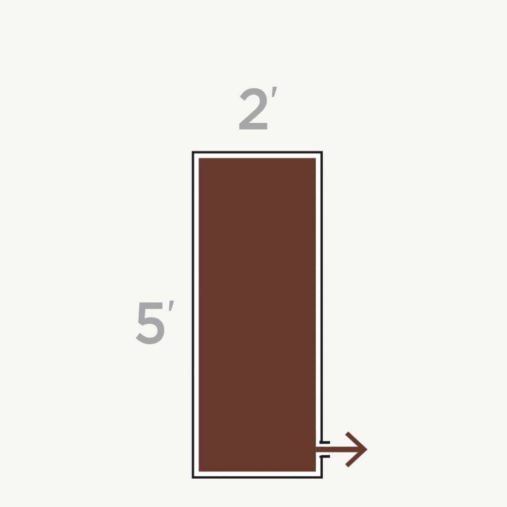 flat pan size comparison