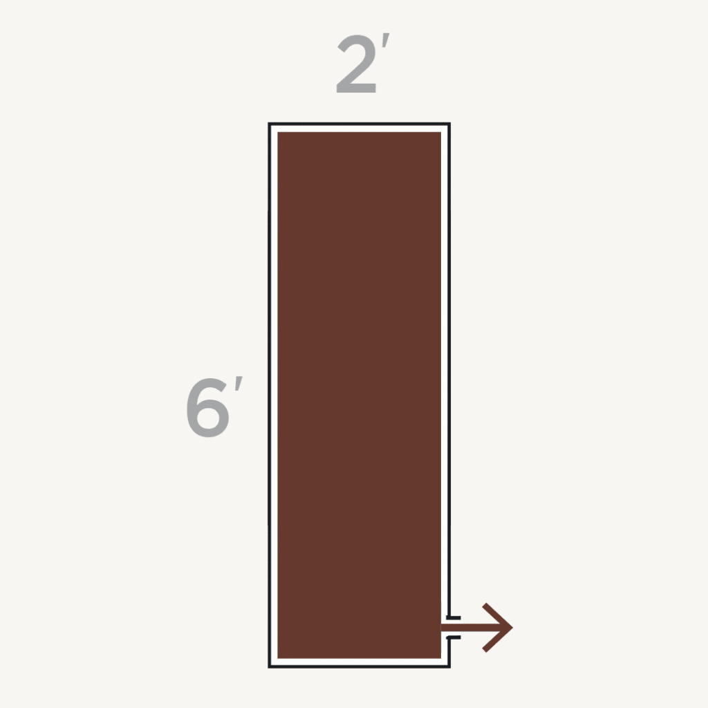 flat pan size comparison