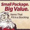 Items that fit in a stocking