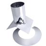 Peak Roof Jack with Collar