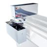 Float Box and Feed Pan Combo - Connected with a Hose Kit