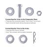 Hardware for Hobby Pneumatic Tire Straight Runners Kit