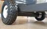 Installed Tires Shown From Behind