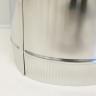 Stainless Stack Pipe Seam Detail