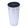 Stainless Steel Stack Pipe, 2-Ft Section, Various Diameters