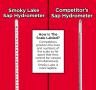 Competitor Comparison - Smoky Lake SKU BR-SAP12 vs Competitor