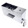 Inlet Float Box for a Divided Pan
