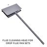 Flue Scraper Head for Drop Flue Pan Sets
