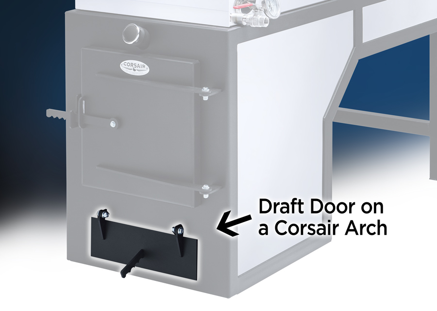 Draft Door on a Corsair Arch