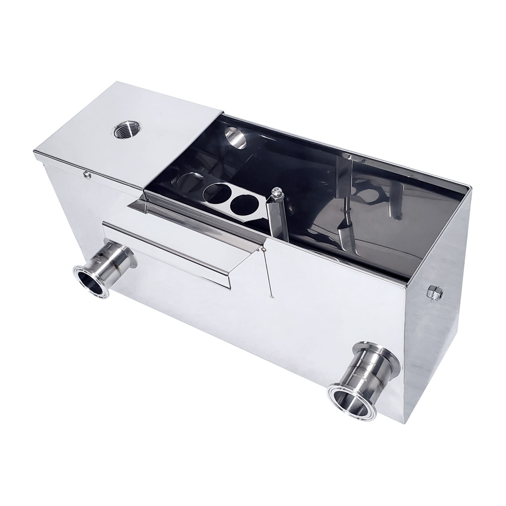 Inlet Float Box for a High Output Pan Set with Standard Configuration